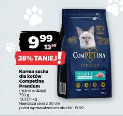 Netto Karma sucha dla kotów Competina Premium oferta