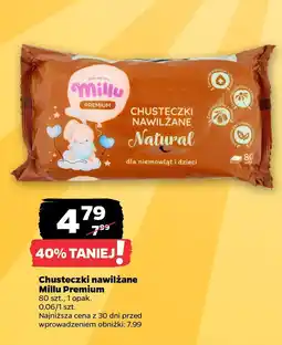 Netto Chusteczki nawilżane Millu Premium oferta