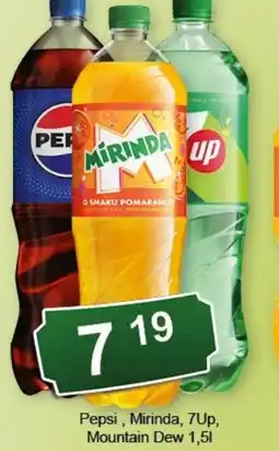 Eden Pepsi, Mirinda, 7Up, Mountain Dew oferta
