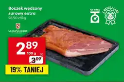 Delikatesy Centrum Boczek wędzony surowy extra stanislawów oferta