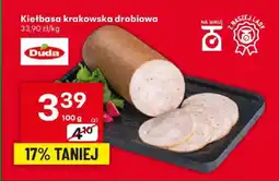 Delikatesy Centrum Kiełbasa krakowska drobiowa Duda oferta