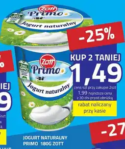 Hildebrandt Jogurt naturalny Zott Primo oferta