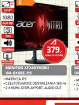 Alsen Monitor Acer Nitro XF240YM3BII oferta