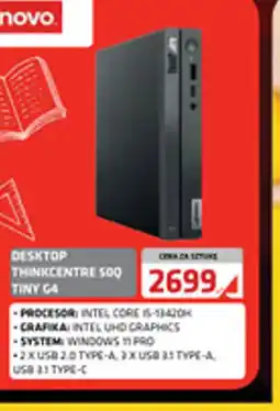 Alsen Desktop ThinkCentre 50q Tiny G4 oferta