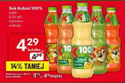 Delikatesy Centrum Sok Kubuś 100% oferta