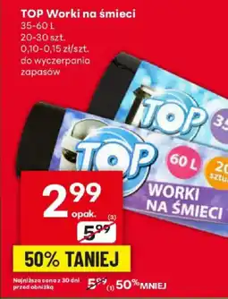 Delikatesy Centrum Top worki na śmieci oferta
