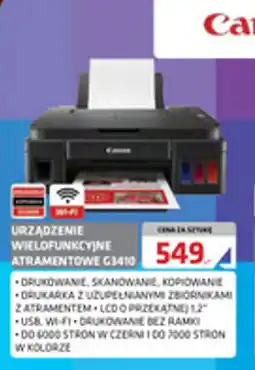 Alsen Urządzenie wielofunkcyjne atramentowe Canon G3410 oferta
