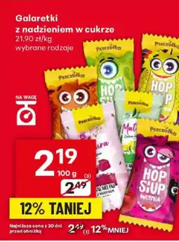 Delikatesy Centrum Galaretki z nadzieniem w cukrze oferta