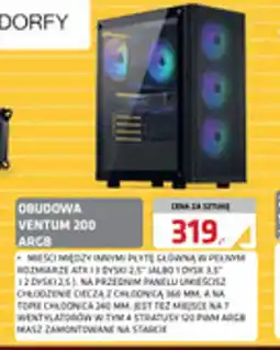 Alsen Obudowa Ventum 200 ARGB oferta