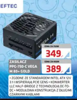 Alsen Zasilacz PPC-750-C Vega M 80+ Gold oferta