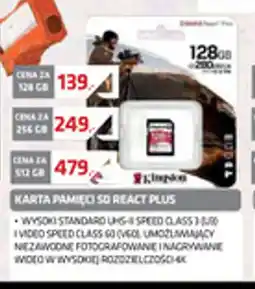 Alsen Karta pamięci SD React Plus oferta
