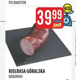 MOKPOL Kiełbasa góralska kozłowski oferta