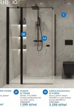 Blu Kabina prysznicowa IO FORSA oferta