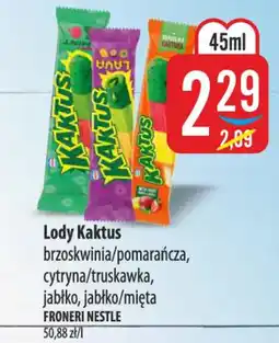 MOKPOL Lody kaktus froneri nestle oferta
