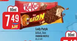 MOKPOL Lody patyk kitkat, lion froneri nestle oferta