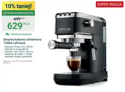 ERLI Ekspres kolbowy ciśnieniowy Tchibo LaPressa oferta