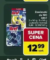 Carrefour Zawieszka do wc eukaliptus Bref Color Aktiv (Wcześniej Blue Active) oferta