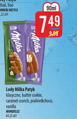 MOKPOL Lody milka patyk mondelez oferta