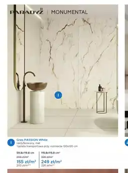 Blu Gres PASSION White oferta