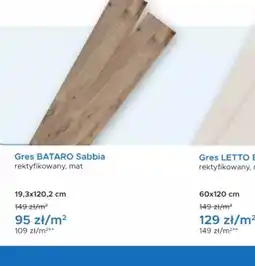 Blu AZARIO Gres Bataro Sabbia oferta