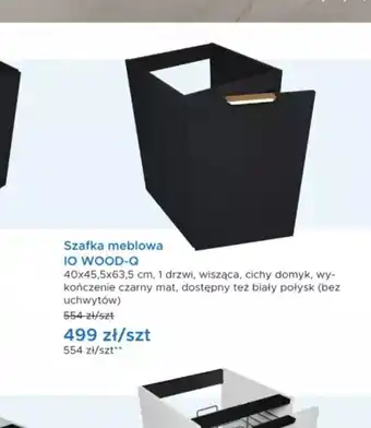 Blu Szafka meblowa IO WOOD-Q oferta