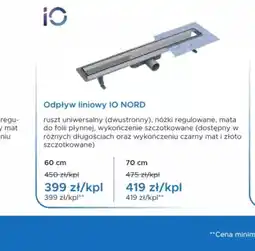 Blu iO Odpływ liniowy IO NORD oferta
