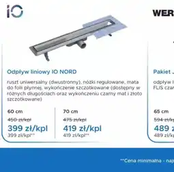 Blu iO Odpływ liniowy IO NORD oferta