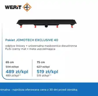 Blu Werit Pakiet JOMOTECH EXCLUSIVE 40 oferta