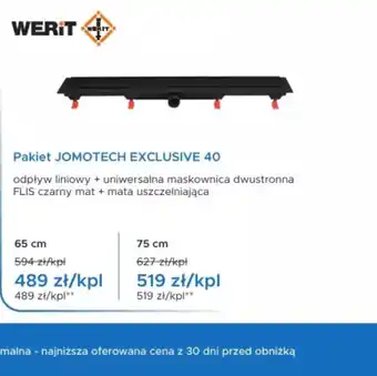 Blu Werit Pakiet JOMOTECH EXCLUSIVE 40 oferta