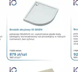 Blu Brodzik akrylowy IO Skien oferta