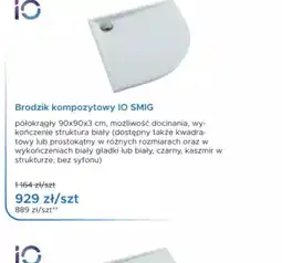 Blu Brodzik kompozytowy IO Smig oferta