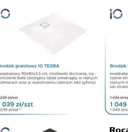 Blu Brodzik granitowy IO Tegra oferta