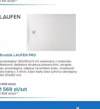 Blu Brodzik Laufen Pro oferta