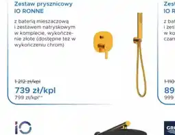 Blu IO Zestaw prysznicowy RONNE oferta