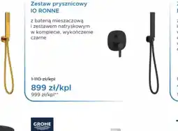 Blu IO Zestaw prysznicowy RONNE oferta