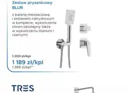 Blu Deante Zestaw prysznicowy BLUR oferta