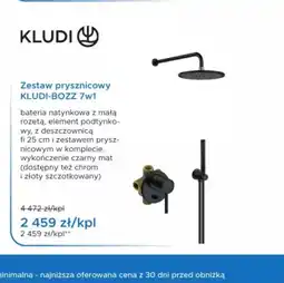Blu Kludi Zestaw prysznicowy KLUDI-BOZZ 7w1 oferta