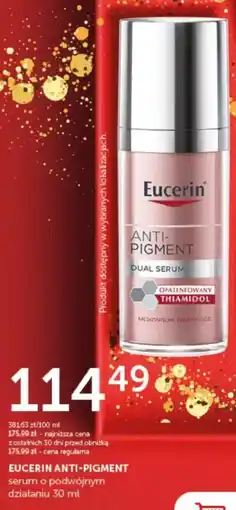 Ziko Dermo Eucerin Anti-Pigment oferta