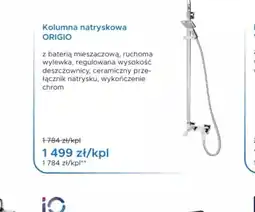 Blu Design Kolumna natryskowa ORIGIO oferta