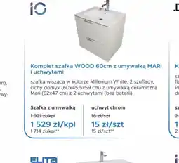 Blu IO Komplet szafka WOOD 60cm oferta