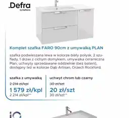 Blu Defra Komplet szafka FARO 90cm oferta