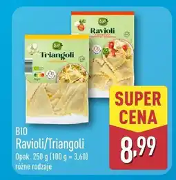 ALDI Ravioli/triangoli BIO oferta