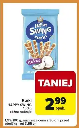 Carrefour Express Rurki waflowe Happy Swing kokosowe oferta