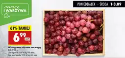 Biedronka Winogrono różowe oferta