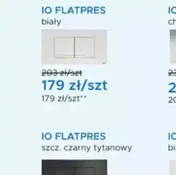 Blu IO FLATPRES biały oferta