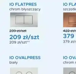 Blu IO FLATPRES chrom błyszczący oferta