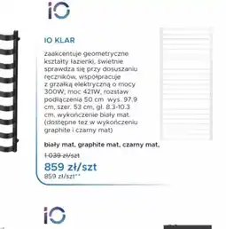 Blu IO Klar Grzejnik oferta