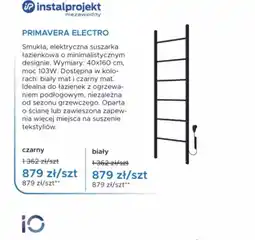 Blu Primavera Electro Suszarka łazienkowa oferta