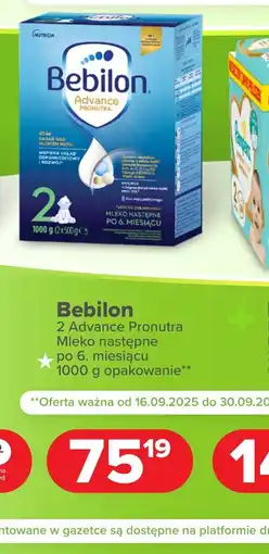 Drogeria Dr.Max Bebilon 2 Advance Pronutra oferta
