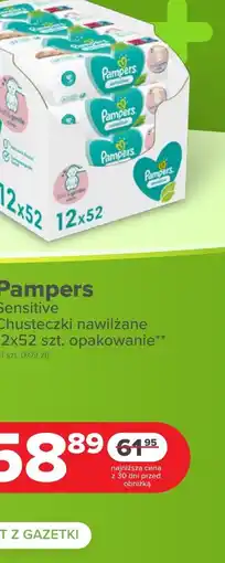 Drogeria Dr.Max Pampers Sensitive oferta